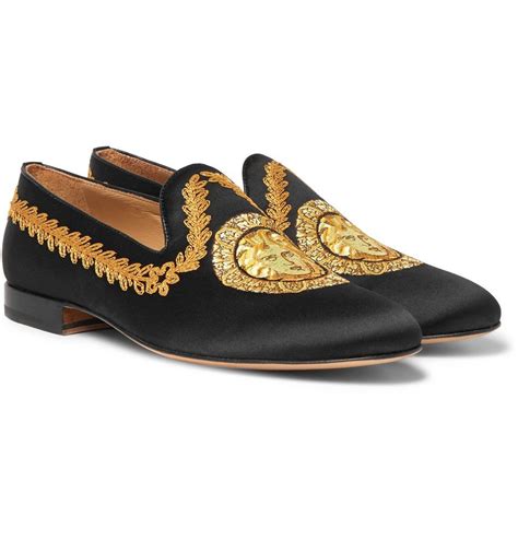 versace men loafers